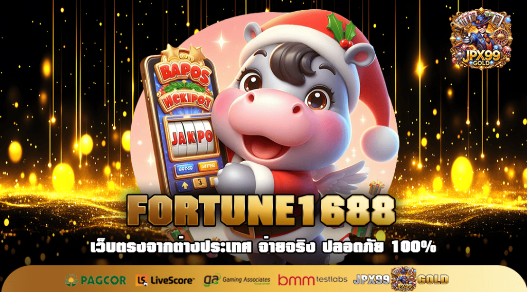 FORTUNE1688 ทางเข้าเล่น สล็อตแตกง่าย เติบโตไว กำไรคล่องตัว